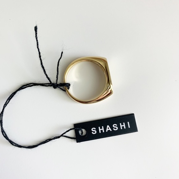 NWT SHASHI Dynasty Signet Ring 7 - Picture 7 of 8